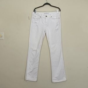 Joe's Women's Rocker Vintage Jenny Flare White Jeans Size 31
